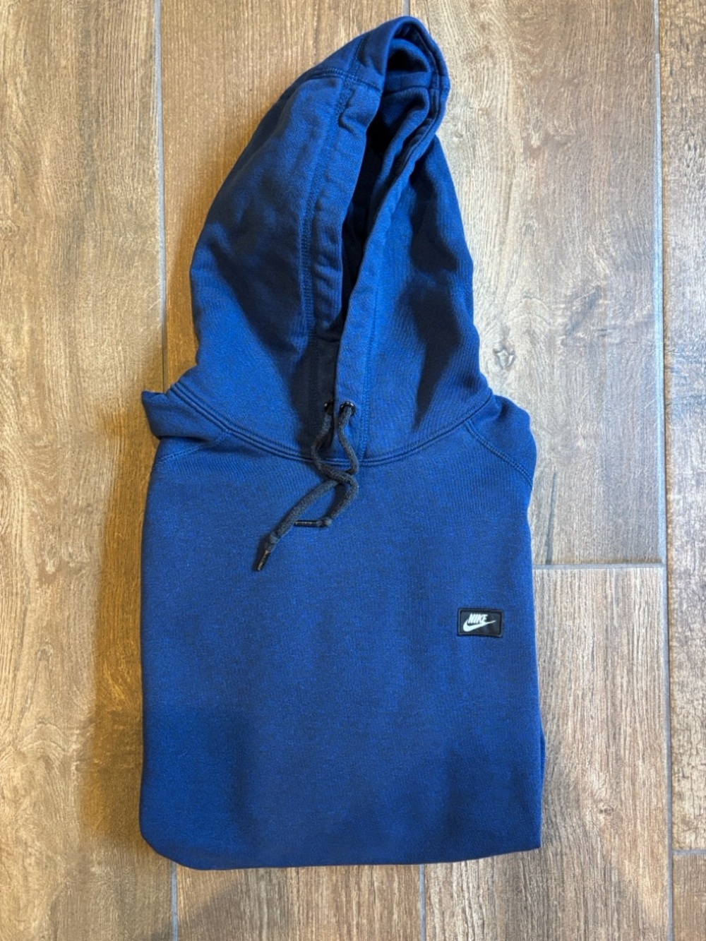 Nike Men's Dark Blue Pullover Hoodie